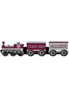 Texas A&M Aggies Train Cutout Sign - Maroon