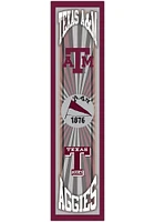 Texas A&M Aggies Throwback Sign - Maroon