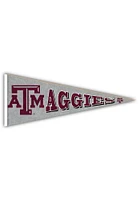 Texas A&M Aggies Wood Pennant Sign - Maroon