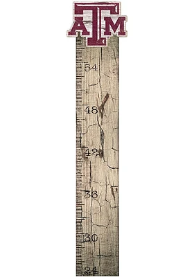 Texas A&M Aggies Growth Chart Sign - Maroon