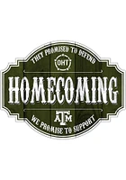 Texas A&M Aggies OHT 24in Homecoming Tavern Sign - Maroon