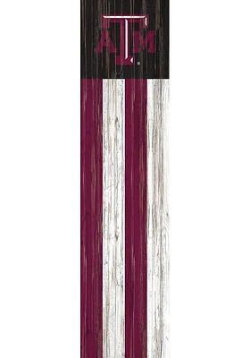 Texas A&M Aggies 48 Inch Flag Leaner Sign - Maroon