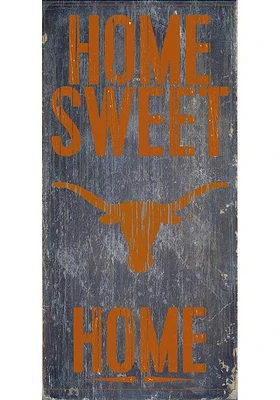 Texas Longhorns Home Sweet Home Sign - Burnt Orange