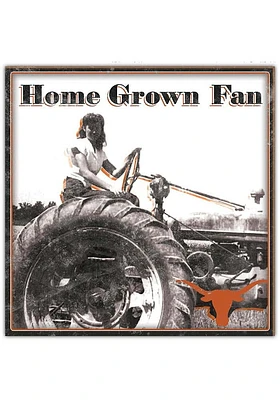 Texas Longhorns Aluminum Can Sign - Burnt Orange