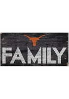 Texas Longhorns Family 6x12 Sign - Burnt Orange