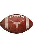 Texas Longhorns Baseball Shaped Sign - Burnt Orange