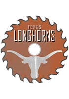 Texas Longhorns Rust Circular Saw Sign - Burnt Orange