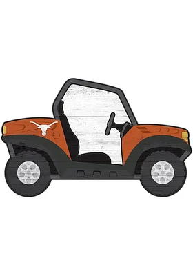 Texas Longhorns ATV Cutout Sign - Burnt Orange