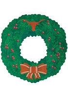 Texas Longhorns Team Wreath 16 Inch Sign - Burnt Orange