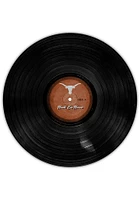 Texas Longhorns 12 Inch Vinyl Circle Sign - Burnt Orange