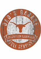 Texas Longhorns Dads Garage Sign - Burnt Orange