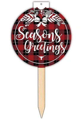 Texas Longhorns Seasons Greetings Sign - Burnt Orange