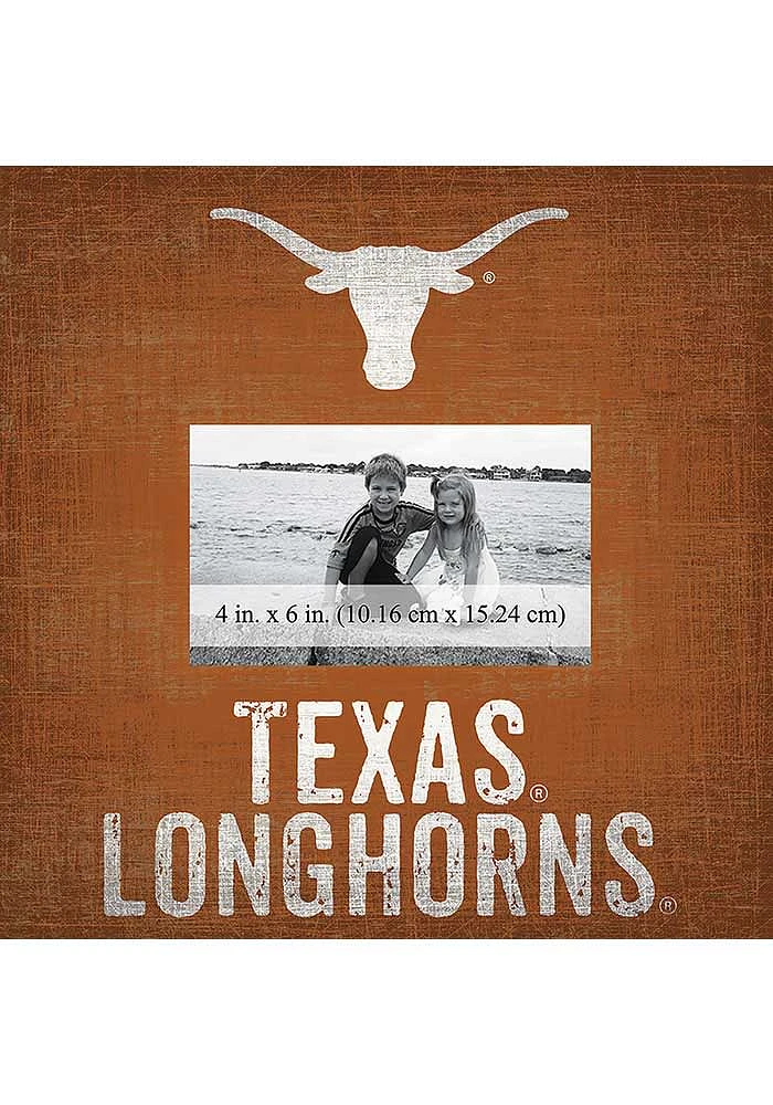 Texas Longhorns Team 10x10 Picture Frame - Burnt Orange