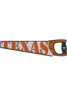 Texas Longhorns Wood Handsaw Sign - Burnt Orange