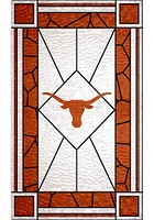 Texas Longhorns Stained Glass Sign - Burnt Orange