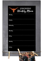 Texas Longhorns Weekly Chalkboard Picture Frame - Burnt Orange