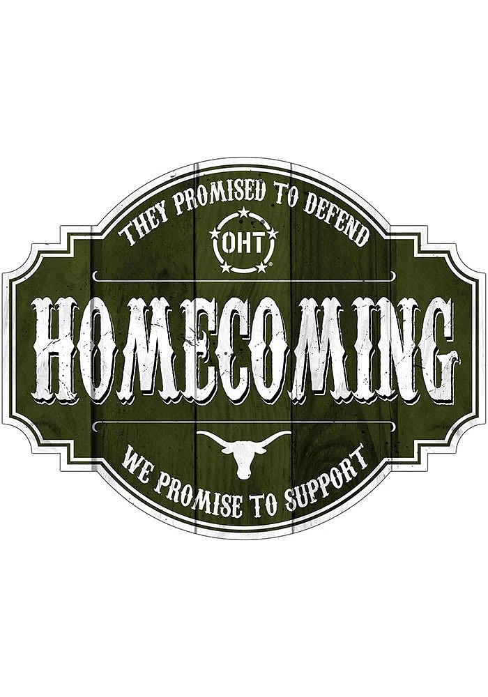 Texas Longhorns OHT 24in Homecoming Tavern Sign - Burnt Orange