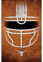 Texas Longhorns Ghost Helmet 17x26 Sign - Burnt Orange