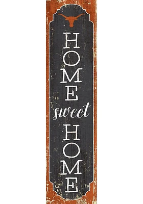 Texas Longhorns 48 Inch Home Sweet Home Leaner Sign - Burnt Orange