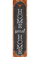 Texas Longhorns 48 Inch Home Sweet Home Leaner Sign - Burnt Orange