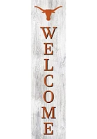Texas Longhorns 48 Inch Welcome Leaner Sign - Burnt Orange