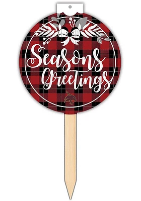 Texas State Bobcats Seasons Greetings Sign - Maroon