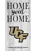 UCF Knights Home Sweet Home Whitewashed Sign - Green