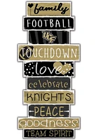 UCF Knights 24in Celebration Stack Sign - Green