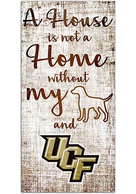 UCF Knights A House is not a Home Sign - Green