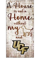 UCF Knights A House is not a Home Sign - Green