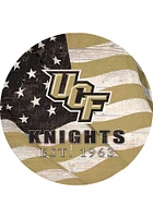 UCF Knights 24in Flag Circle Sign - Green