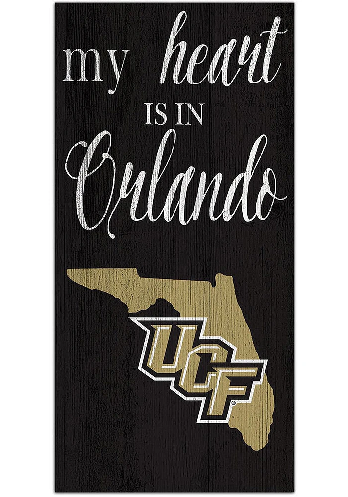 UCF Knights My Heart State Sign - Green