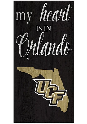 UCF Knights My Heart State Sign - Green