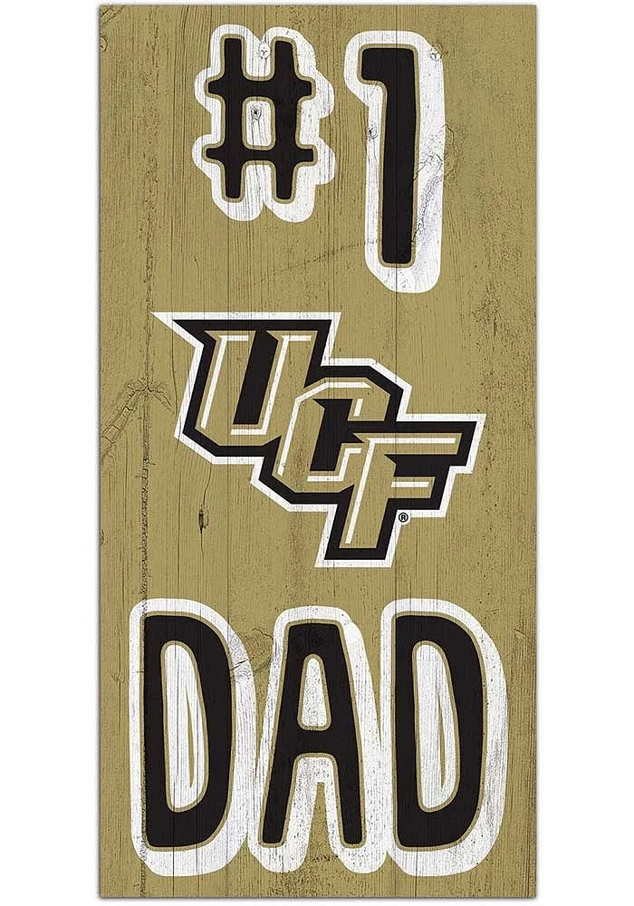 UCF Knights Number One Dad Sign - Green