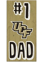 UCF Knights Number One Dad Sign - Green