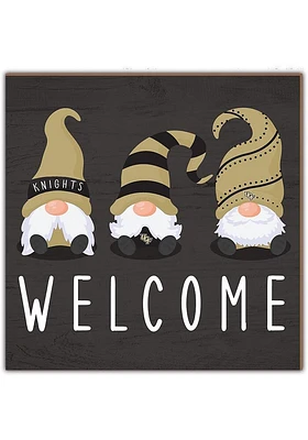 UCF Knights Welcome Gnomes Sign - Green