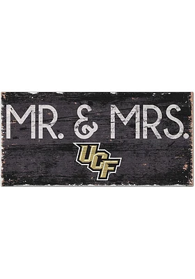 UCF Knights Mr and Mrs Sign - Green