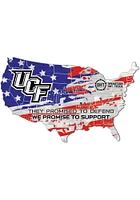 UCF Knights OHT USA Shape Cutout Sign - Green