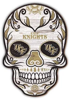 UCF Knights 12 Inch Sugar Skull Sign - Green