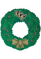 UCF Knights Team Wreath 16 Inch Sign - Green