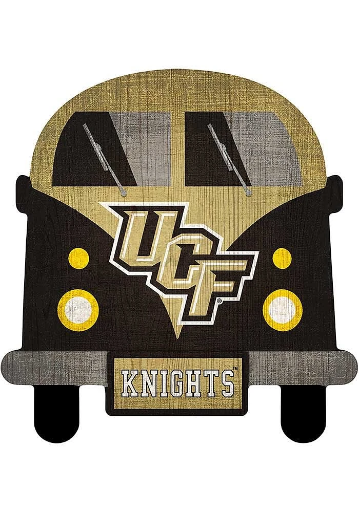 UCF Knights Team Bus Sign - Green