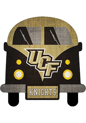 UCF Knights Team Bus Sign - Green