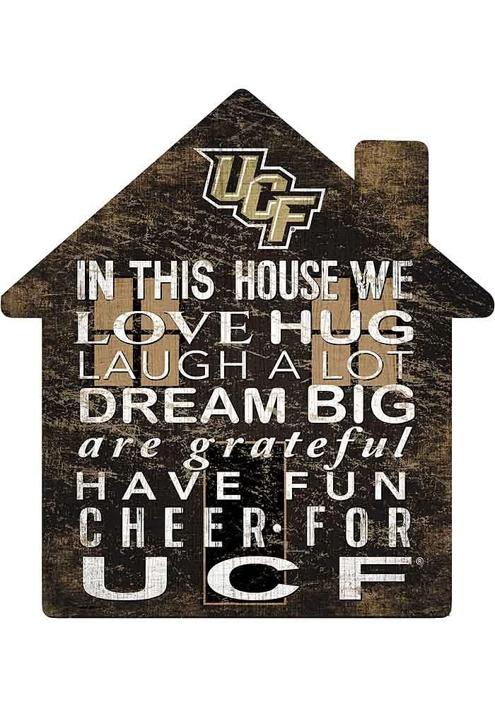 UCF Knights 12 inch House Sign - Green