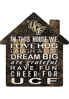UCF Knights 12 inch House Sign - Green