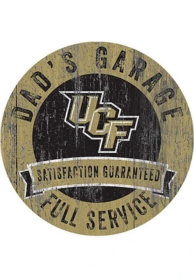 UCF Knights Dads Garage Sign - Green