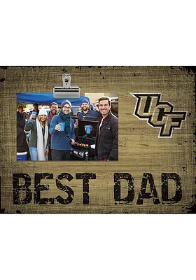 UCF Knights Best Dad Clip Picture Frame - Green