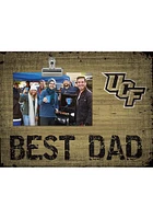 UCF Knights Best Dad Clip Picture Frame - Green