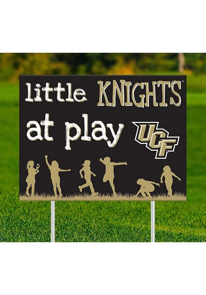 UCF Knights Little Fans at Play Yard Sign - Green