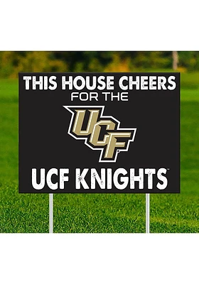 UCF Knights This House Cheers For Yard Sign - Green