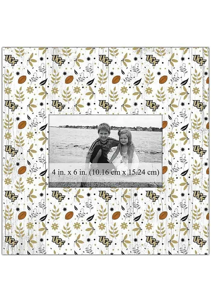 UCF Knights Floral Pattern Picture Frame - Green